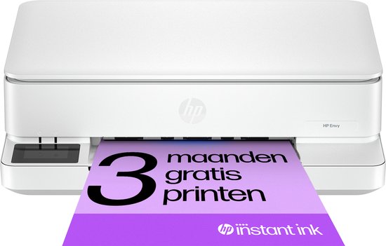 Foto: Hp envy 6110e all in one printer geschikt voor instant ink wit
