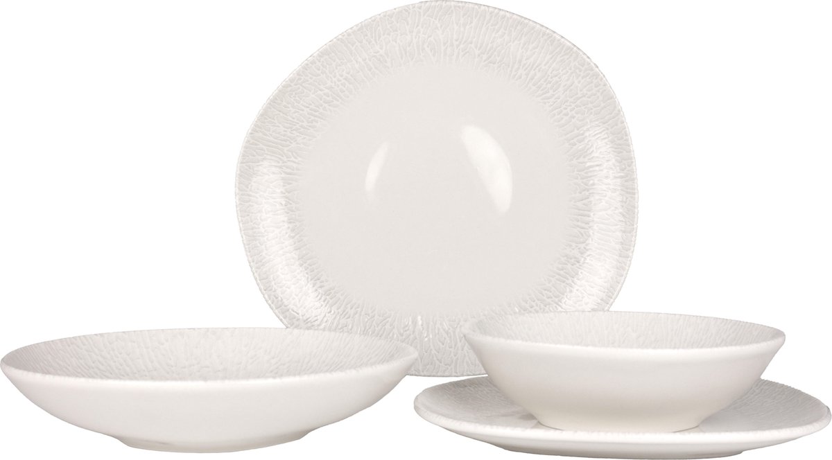 Bonna Serviesset - Radix - 24 delig - 6 persoons - Porselein