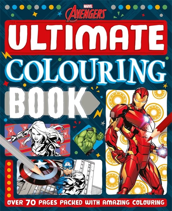 Marvel Avengers: The Ultimate Colouring Book - cover
