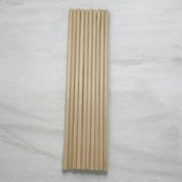 Houten bamboe kubus 12 mm | Houten boekenplank van bamboe, op maat gemaakt