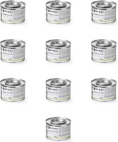 10x Blikje Hendi professionele brandpasta - 200 gram per blik - o.a. voor chafing dishes