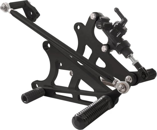 Commande reculée sur mesure pour BMW K1, K75, K100, K1100 noir