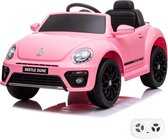 Bol.com Volkswagen Beetle - Elektrische Kinderauto - 12V - 1 tot 5 jaar - Roze aanbieding