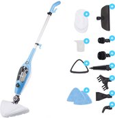 Kymo 9 in 1 Stoomreiniger Én Handstomer - Stoommop - Stoomreiniger vloer - 2 microvezeldoeken - Stoomreiniger - Stoomdweil - Vloerreiniger - Elektrische Dweil - Stoomapparaat Kleding - Vlekkenreiniger - Tapijtreiniger - 1 Bars - Handstoomreiniger