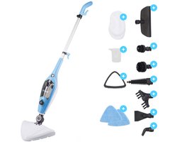 Kymo 9 in 1 Stoomreiniger Én Handstomer - Stoommop - Stoomreiniger vloer - 2 microvezeldoeken - Geschikt voor alle Vloeren - Stoomdweil - Vloerreiniger - Elektrische Dweil - Dweil - Vlekkenreiniger - Tapijtreiniger - Handstoomreiniger Kymo 9 in 1 Stoomreiniger Én Handstomer - Stoommop - Stoomreiniger vloer - 2 microvezeldoeken - Geschikt voor alle Vloeren - Stoomdweil - Vloerreiniger - Elektrische Dweil - Dweil - Vlekkenreiniger - Tapijtreiniger - Handstoomreiniger