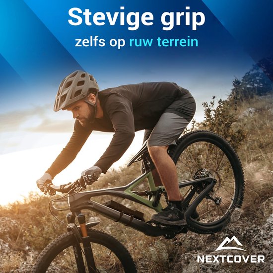 NEXTCOVER® Vouwslot Fiets FoldOne 100cm – Heavy Duty Fietsslot met SteelSecure Technologie – Inclusief Houder & 3 Sleutels – Gehard Staal – Geschikt voor E -bike, MTB & Stadsfiets – Zwart