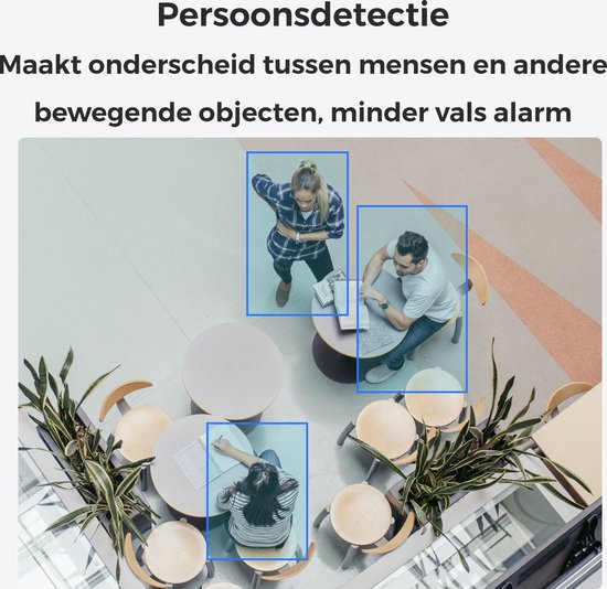 Reolink 6MP P520 POE Indoor Fisheye Camera, 360° Panoramisch Beeld, 2K+ HD, Persoonsdetectie, Nachtzicht — afbeelding 4
