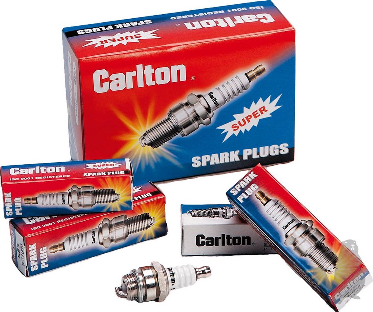 Bougie CARLTON C10S. Vervangt CHAMPION L90C, BOSCH W10AC, NGK B4H. ->NLA