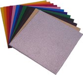 Het Nieuwe Licht® - Versierwas - wasfolie - 12 kleuren - 10x10cm.