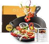 Ocina Gietijzeren pan voor BBQ en Inductie – 19,5 cm – Skillet - Koekenpan – Hapjespan - Pannen