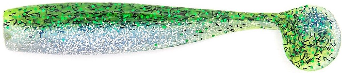 Lunker City Shaker 4,5" Green Shad Flash