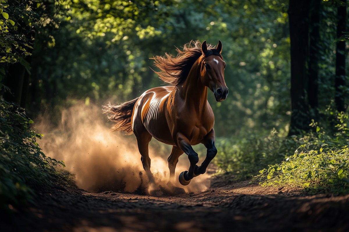 Extra Grote A1 Paard Poster
