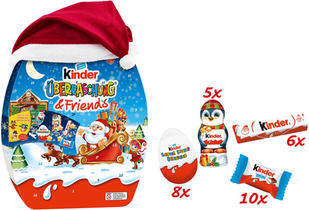 Ferrero - Kinder Surprise & Friends Adventskalender - 370g