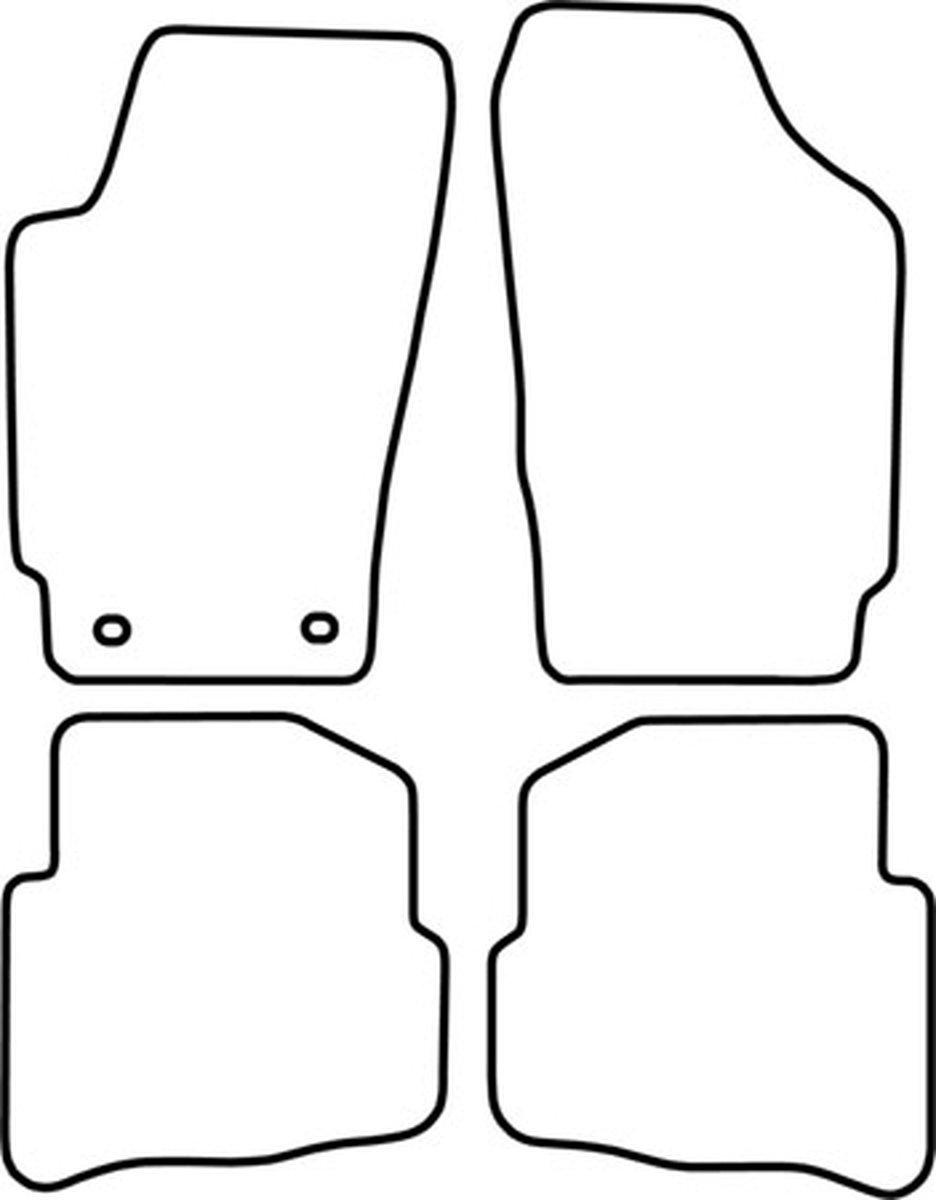 Mattenset Volkswagen Fox - 2005 - 2007