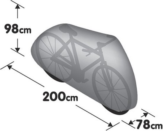 Lampa Polyester Luxe Fietshoes - 1 Fiets - Afsluitbare Fietshoes - Grijs van Lampa — afbeelding 2