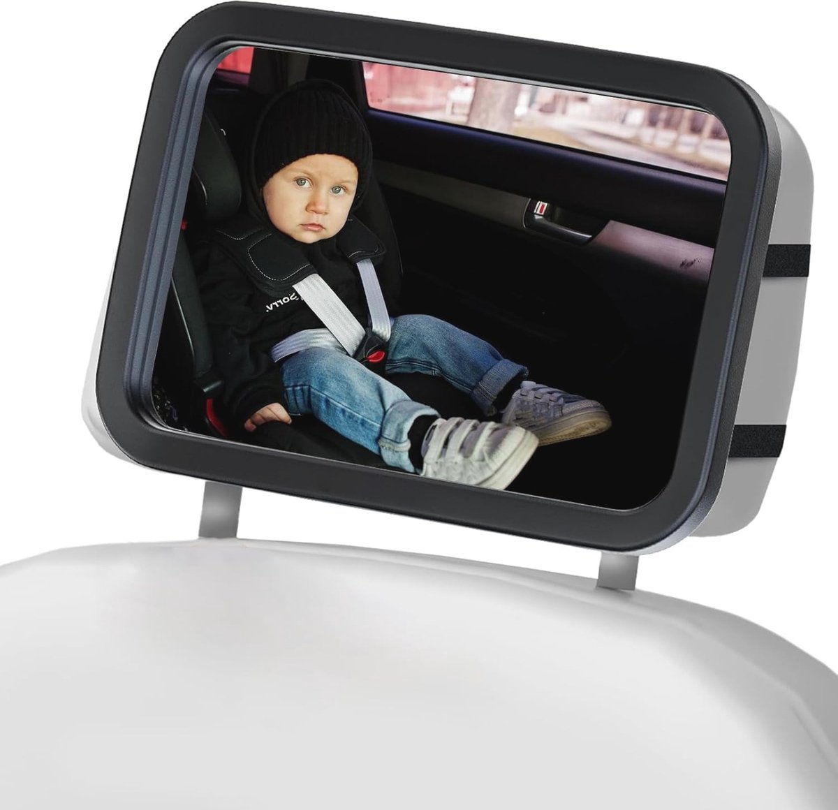 Image of 360° Babyspiegel voor de Achterbank - Onbreekbare Auto Spiegels voor Kinderen