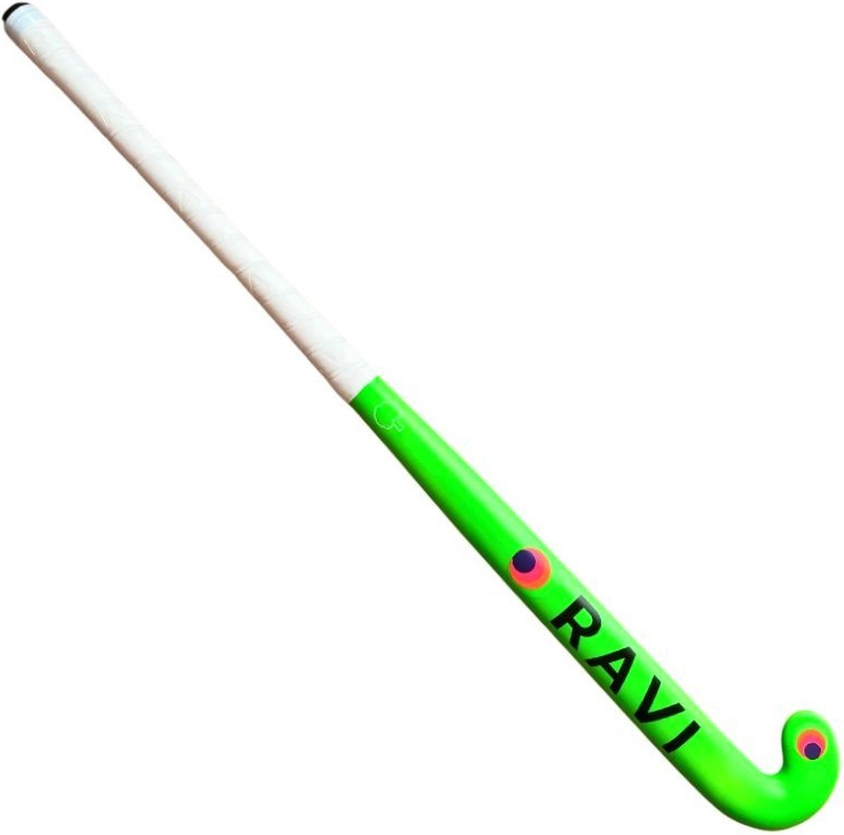 RAVI Hockeystick Junior - FLUO groen 30''
