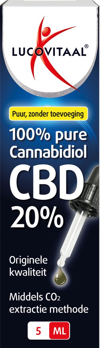 Goedkoopste Lucovitaal CBD Cannabidiol Olie 20 5 ml