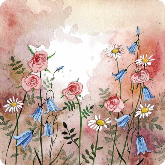 Alex Clark Sous-verres FLEURS DE PRÉ ~ FLEURS DE PRÉ