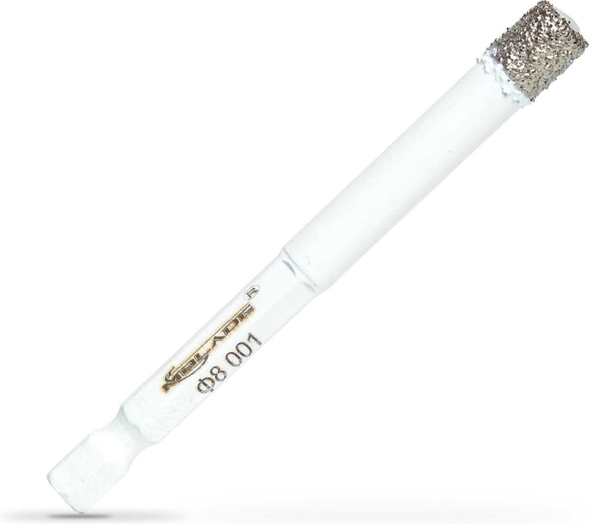 Tegelboor met wax 6mm droog zeskant ''Mblade''