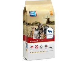 CaroCroc Kattenvoer Droog met Lam 2 kg
