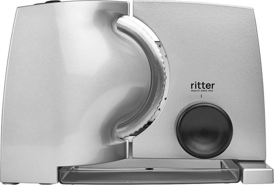 Ritter E 16 E Elektrische allessnijder & broodsnijder van metaal met elektrolytisch gepolijst mes, gemaakt in Duitsland