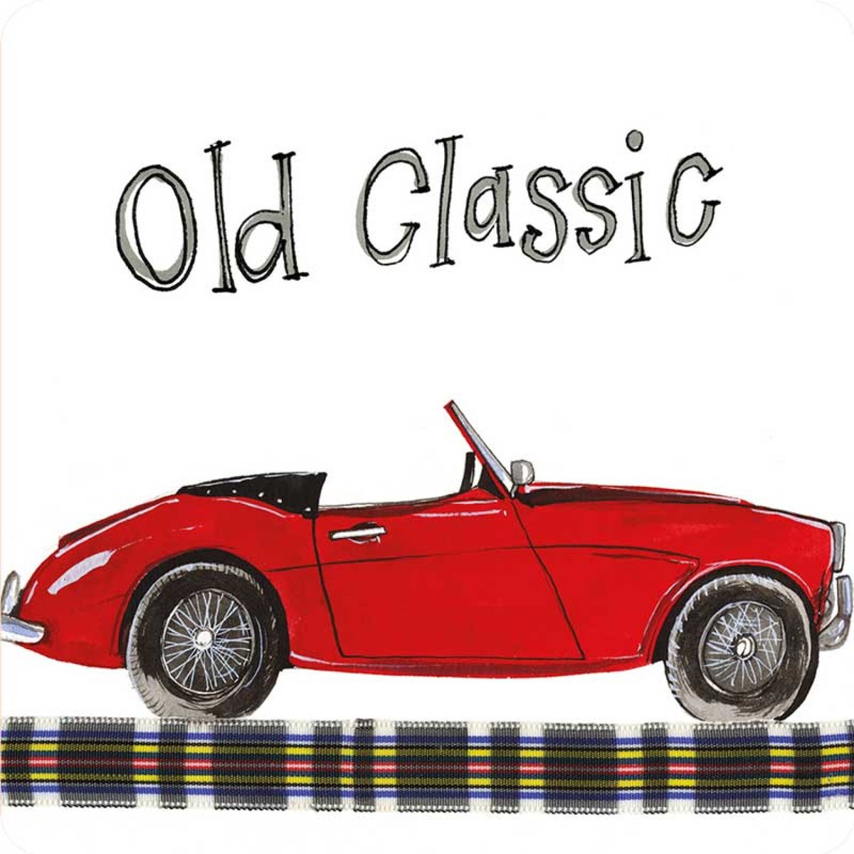 Alex Clark Onderzetters OLD CLASSIC CAR ~ KLASSIEKE AUTO
