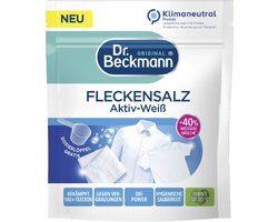 Dr. Beckmann Vlekkenzout - Wasadditief voor stralend witte was +40% wittere was - Verwijdert vlekken - Oxi Power - 400gr
