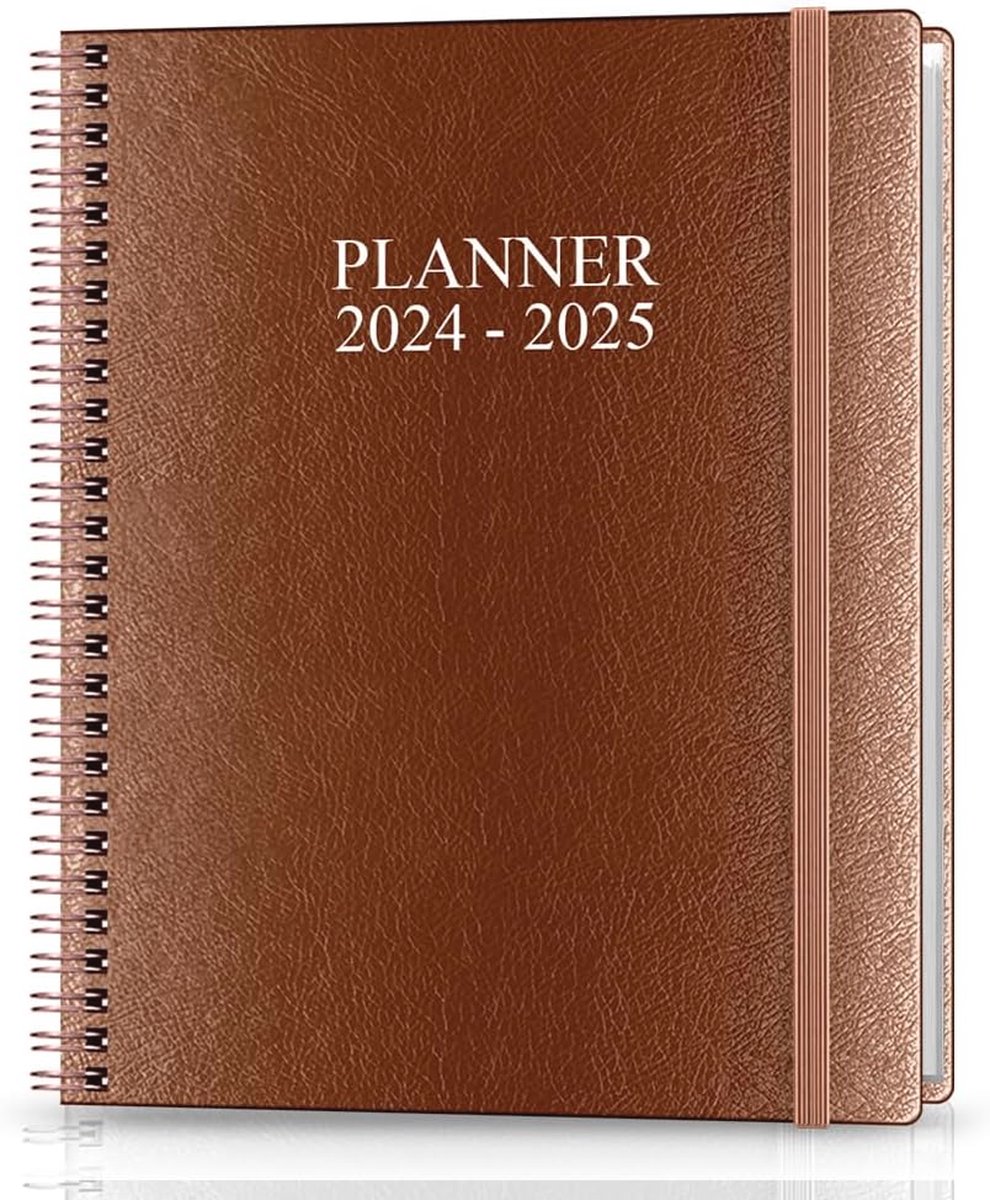2023 Planner - Week- en maandplanner met notitiepagina's en flexibele hoes