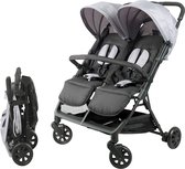 Bol.com BAMBISOL® Duo Buggy - Duo Kinderwagen - Dubbele Buggy - Dubbele Kinderwagen - Tweeling Buggy - Buggy - Kinderwagen - Bug... aanbieding