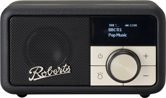 Roberts Radio Revival Petite 2 Zwart