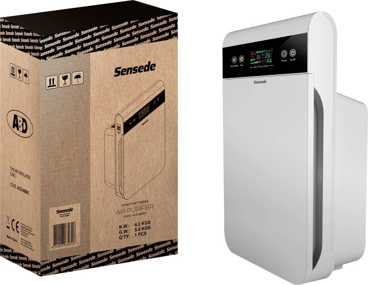 Sensede SIGNATURE™ SERIES DIGITAL HEPA AIR PURIFIER (ACD-600FD) / Luchtreiniger — afbeelding 7