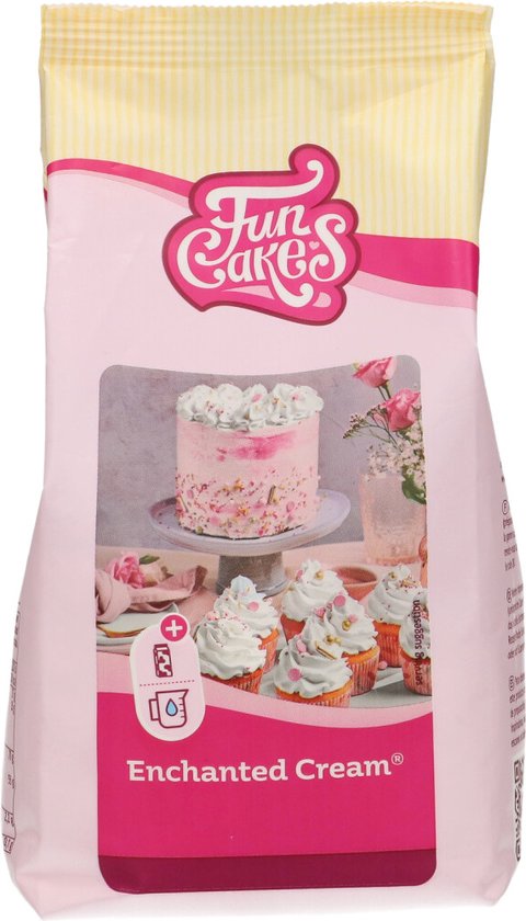 Foto: Funcakes mix voor enchanted cream bakmix 450g