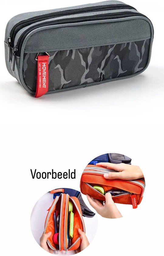 Foto: Akyol camouflage etui leger print camouflage school pennen school spullen etui voor jongens etui voor meisjes leger etui legerprint etui camouflage etui voor school pennen etui leger pennen etui camouflage sinterklaas cadeau etui