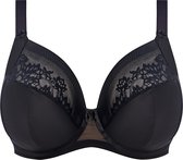 Elomi NERINA Dames Beha - Plunge Bra - BLACK - Maat 80J
