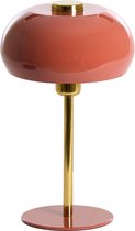 Bol.com Light & Living Tafellamp Surin - 34cm - Koraal/Goud aanbieding