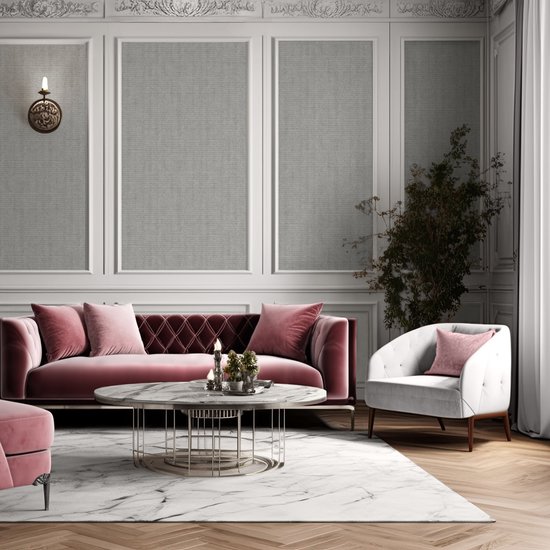 Spits Wallcoverings - Dutch Wallcoverings Venezia M Greige / Glitter RV - - x cm