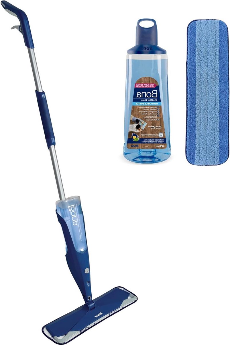Spray Mop 085L Houten Vloer Reiniger - Premium Microvezel Reinigingspad