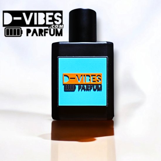 Frisse Aquatische mannen geur - D-Vibes Blue - Eau de parfum - 50ml - uniek verpakt.