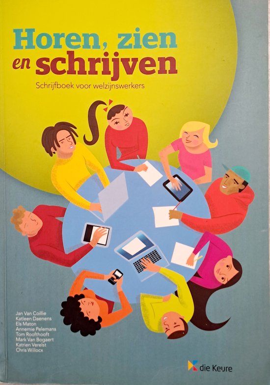 Horen, zien en schrijven - cover