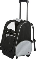 Trixie Travel Basket Trolley And Backpack - Noir / Gris - 36 x 50 x 27 cm