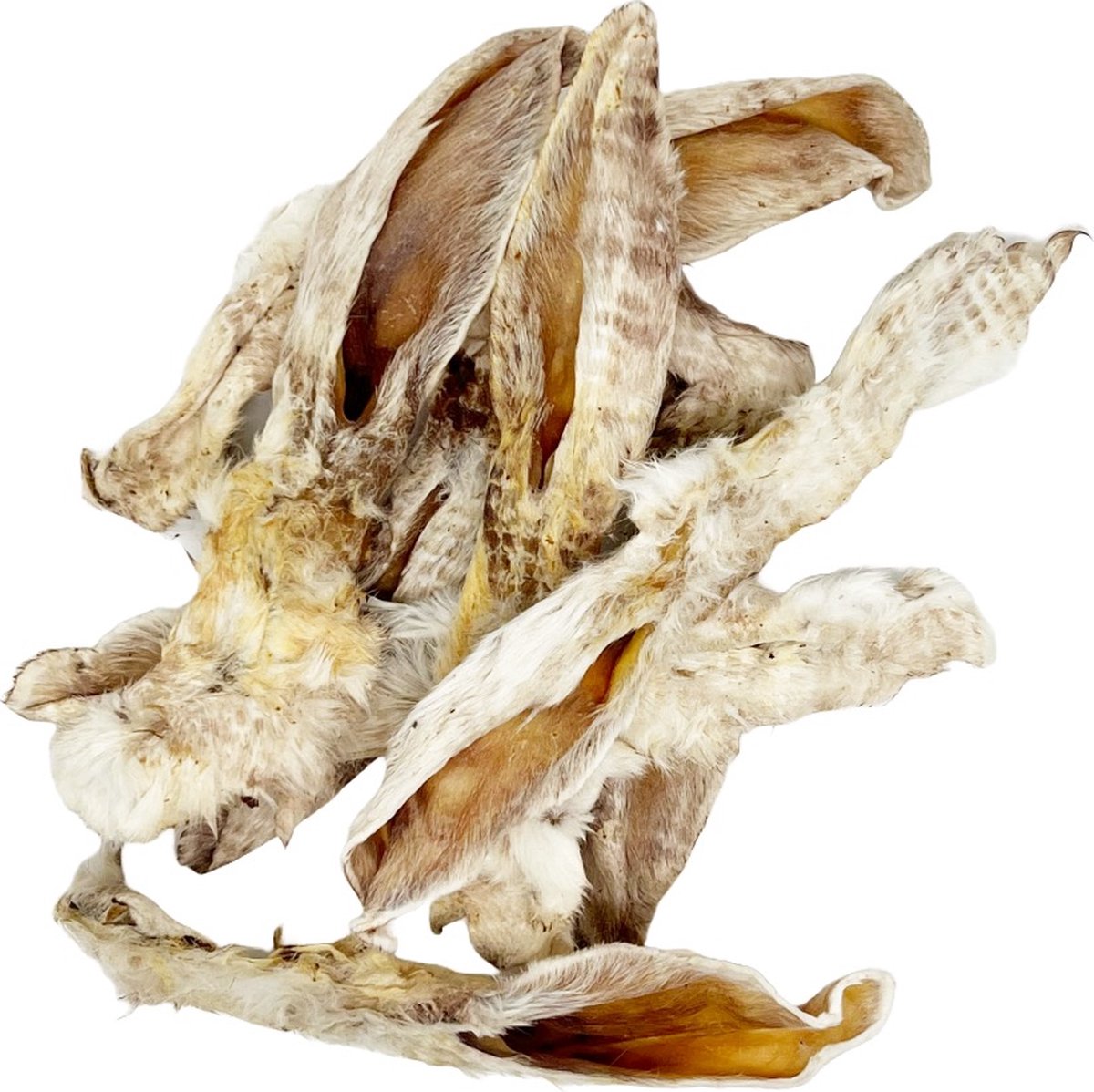 Natupur Konijnenoren met haar 1000 g - Hondensnack