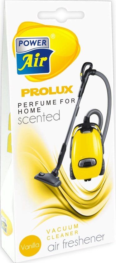 Power Air - Vanilla- Prolux - geurzakjes - Sweet vanilla- 40 gram - 5 zakjes van 8gram zoet- geur zakjes voor in de stofzuiger - stofzuigerverfrisser