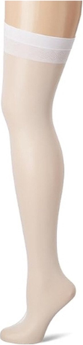 Goedkoopste Fiore - Romance - Kousen - 20 denier - Wit L