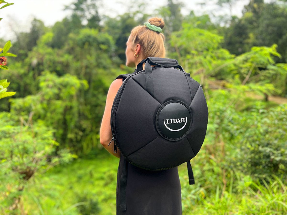 LIDAH® Handpan Tas - Mini Hand Pan Softbag - Hang Drum / RAV Accessoires - Backpack
