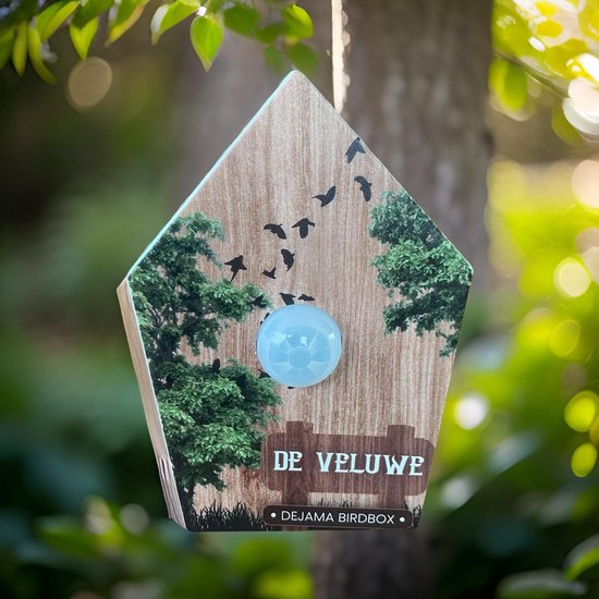 Vogelhuisje Met Sensor - Vogelgeluiden Bij Beweging