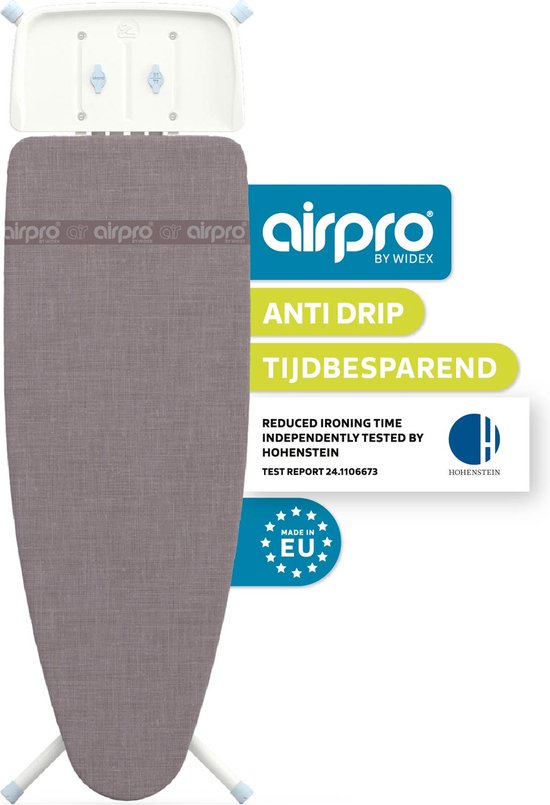 Brabantia Strijkplank B Met Strijkijzerhouder 124x38 Cm Ice Water 622 156923