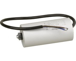 UNIVERSEEL - CONDENSATOR ELECTROL. MET DRAAD 40 µF 450 V -