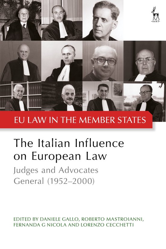 EU Law in the Member States-The Italian Influence on Europea ... - cover