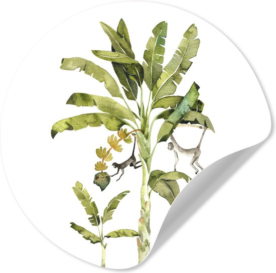 decalmile Jungle Dierlijke Boom Tak Muurstickers Safari